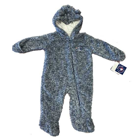 Chicago White Sox Newborn Sherpa Grey Coverall