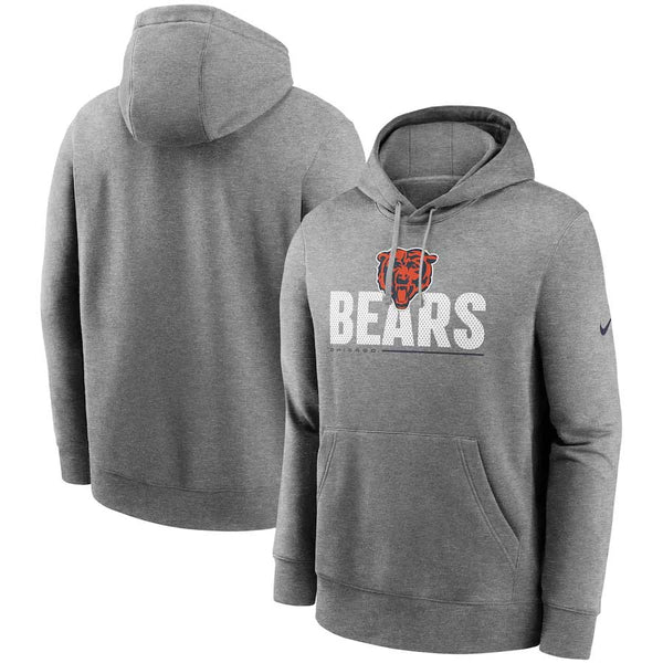 Chicago Bears Nike Team Impact Club Hooded Sweatshirt