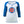 Load image into Gallery viewer, Chicago Cubs Ladies Pinstripe 3/4-Sleeve Notch Neck Raglan T-Shirt
