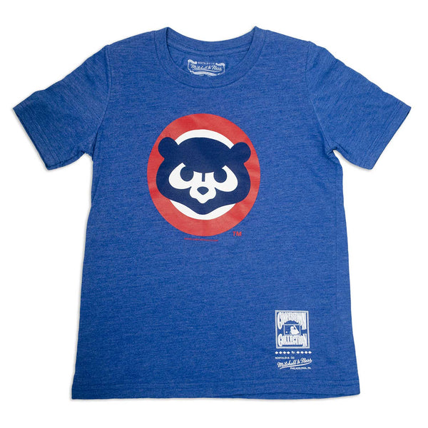Chicago Cubs Youth Retro Logo Triblend T-Shirt
