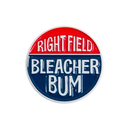Right Field Bleacher Bum Pin