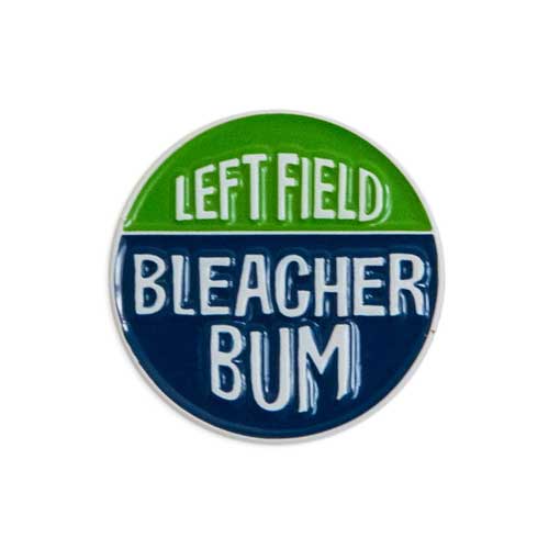Left Field Bleacher Bum Pin