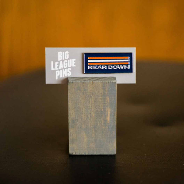 Chicago Bears Bear Down Pin