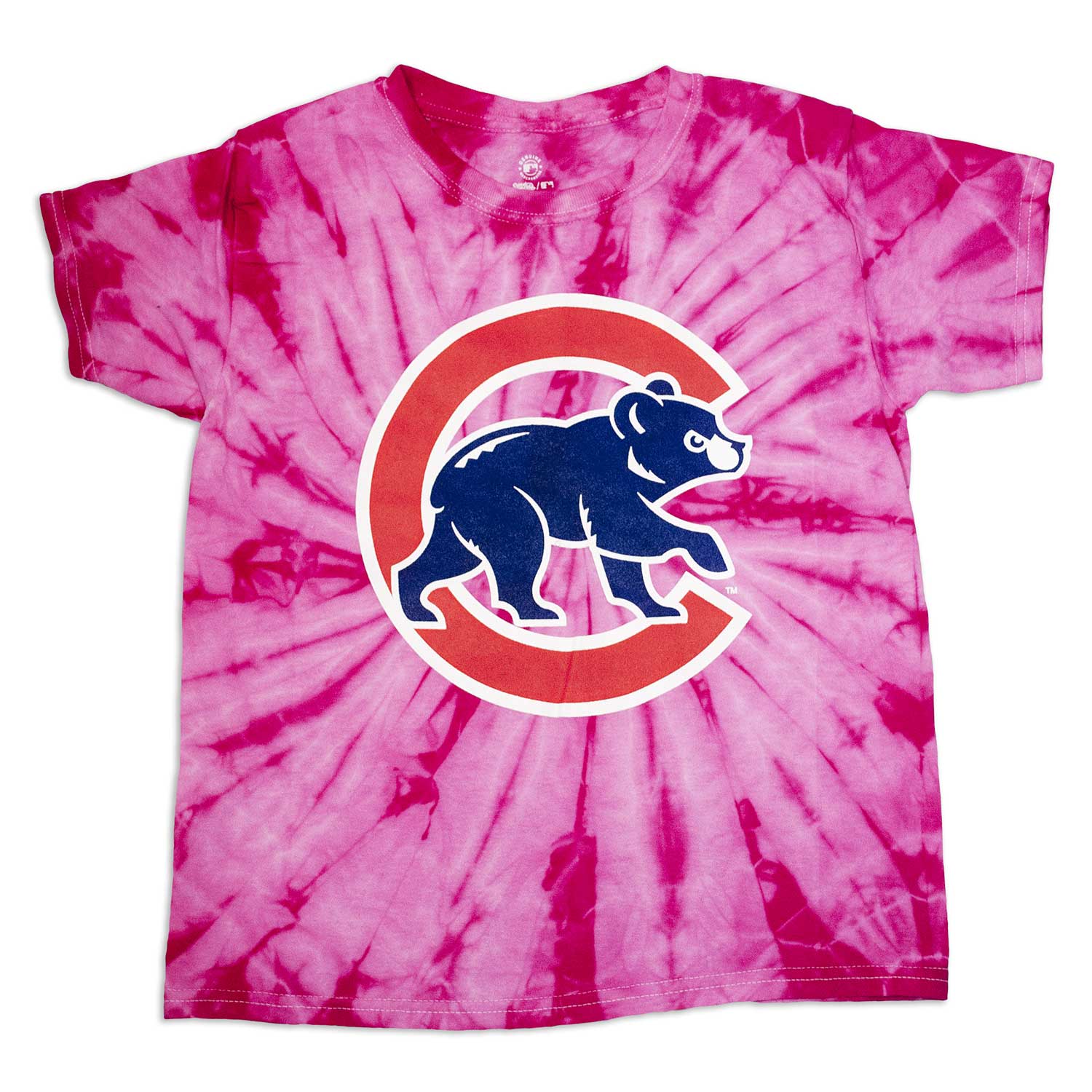 chicago cubs tie dye shirt