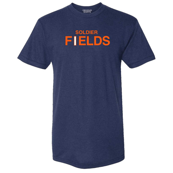 Chicago Bears Soldier Fields 2-Line T-Shirt