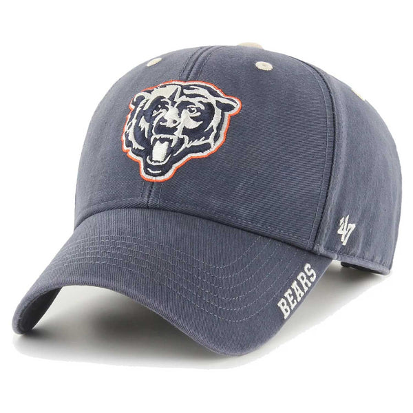 Chicago Bears Vintage Navy Reign MVP Adjustable Cap