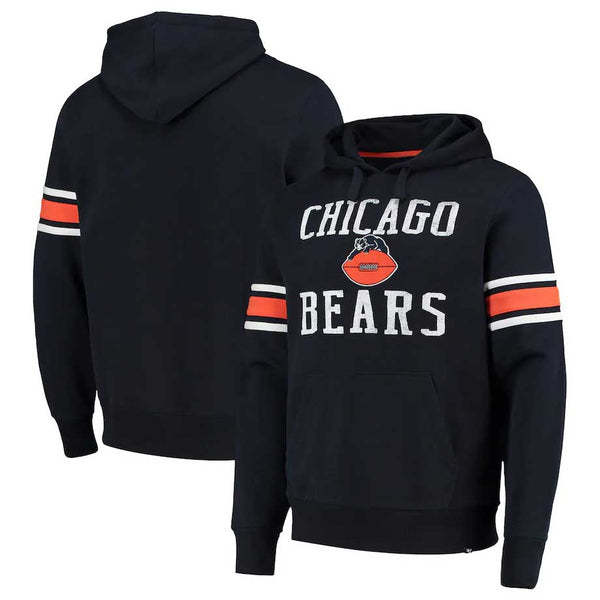 Chicago Bears Legacy Double Block Hooded Sweatshirt
