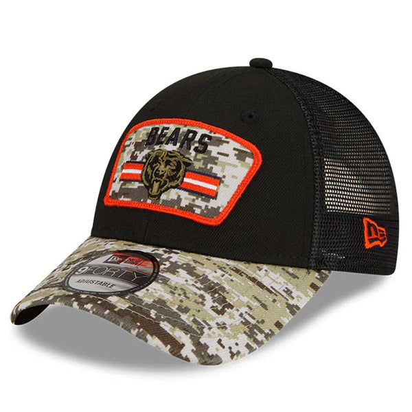 Chicago Bears 2021 Salute To Service 9FORTY Adjustable Cap