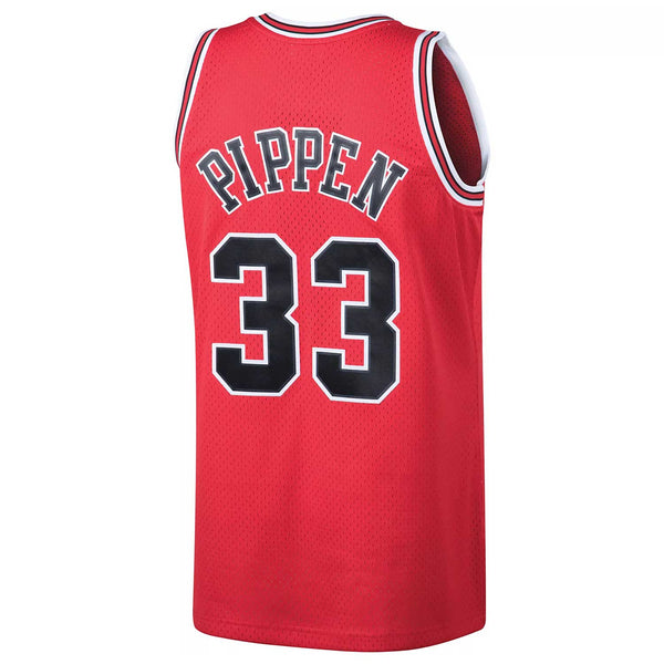 T-shirt Mitchell & Ness Chicago Bulls # 33 Scottie Pippen Name