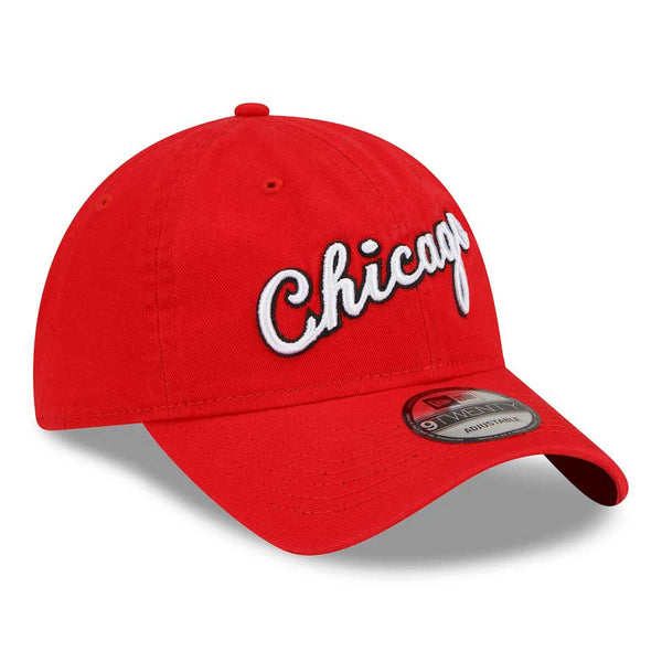 Chicago Bulls New Era 2021/22 City Edition Official 9TWENTY Adjustable Hat