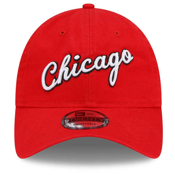 Chicago Bulls New Era 2021/22 City Edition Official 9TWENTY Adjustable Hat