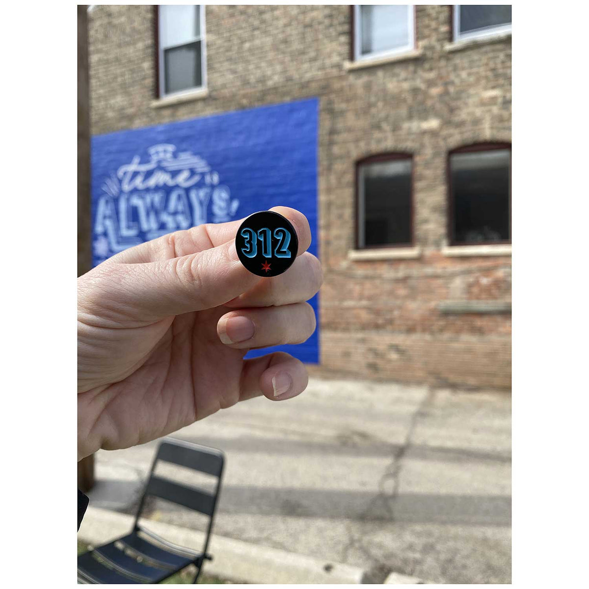 City Of Chicago 312 Pin – Wrigleyville Sports