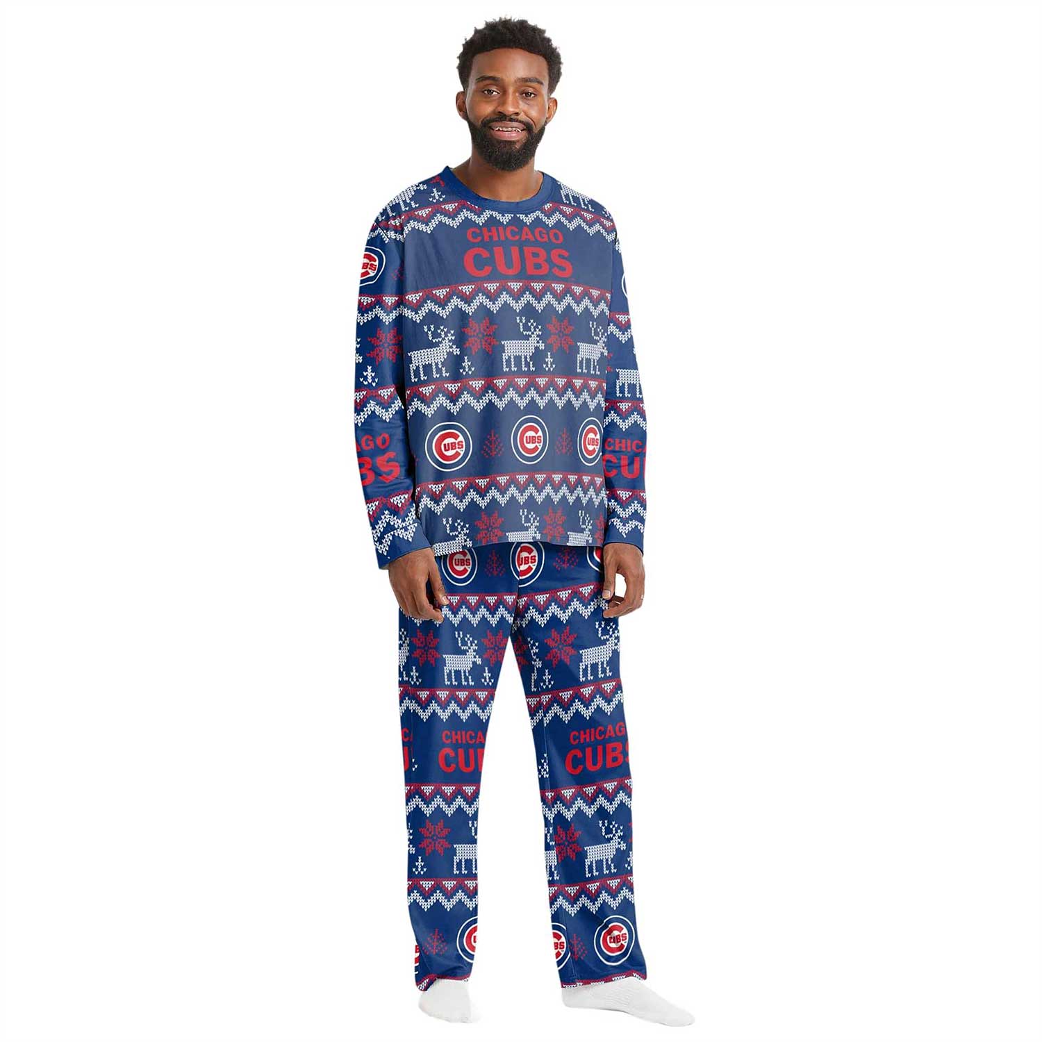 Chicago Cubs Men's Ugly Sweater Family Pajamas – Wrigleyville Sports