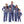 Load image into Gallery viewer, Chicago Cubs Women&#39;s Ugly Sweater Family Pajamas
