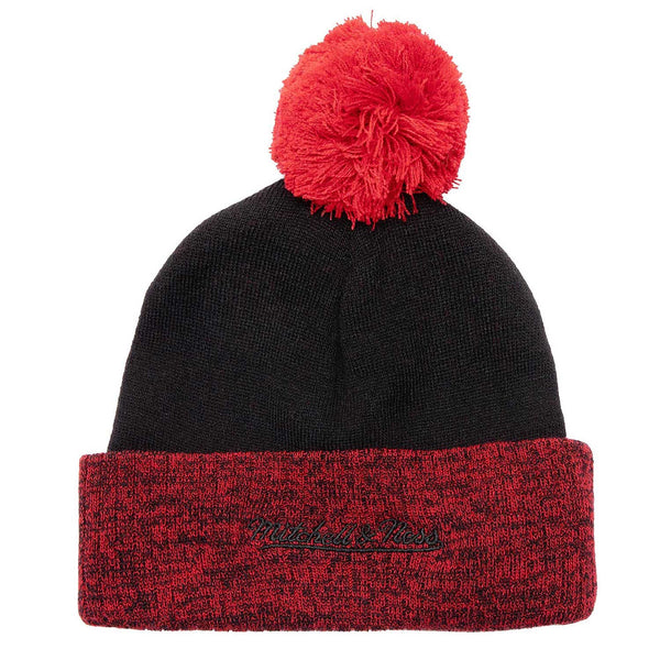 Chicago Bulls Two Tone Pom Beanie