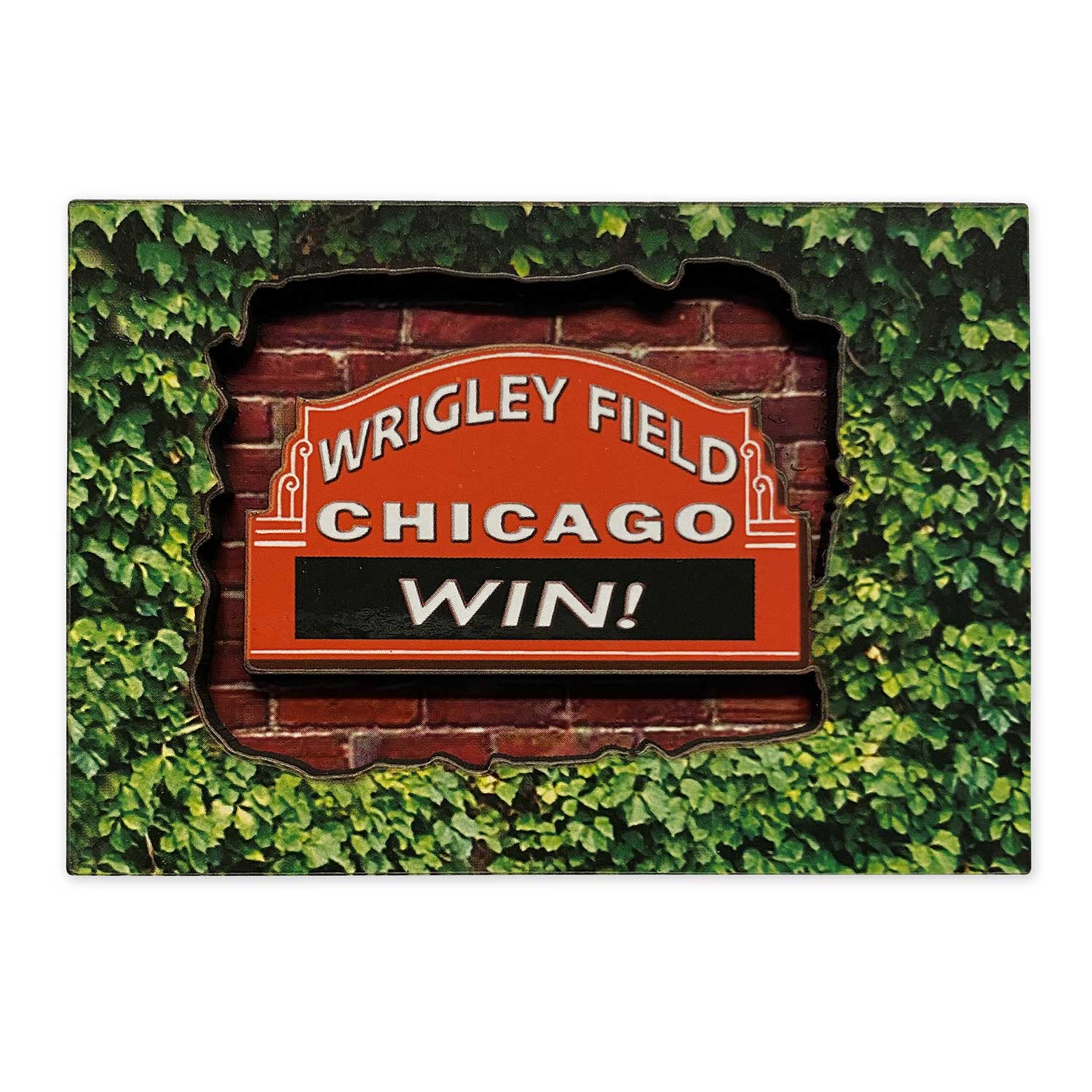 Wrigley Field Bricks & Ivy Magnet – Wrigleyville Sports