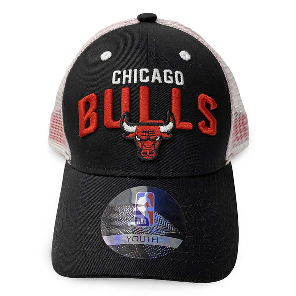 Chicago Bulls Youth Core Lockup Meshback Adjustable Cap