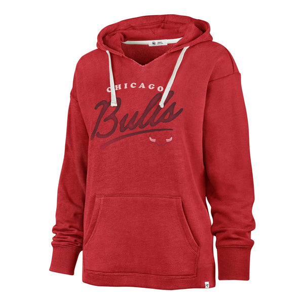 Chicago Bulls Women's Cross Script Kennedy Hooded Sweatshirt