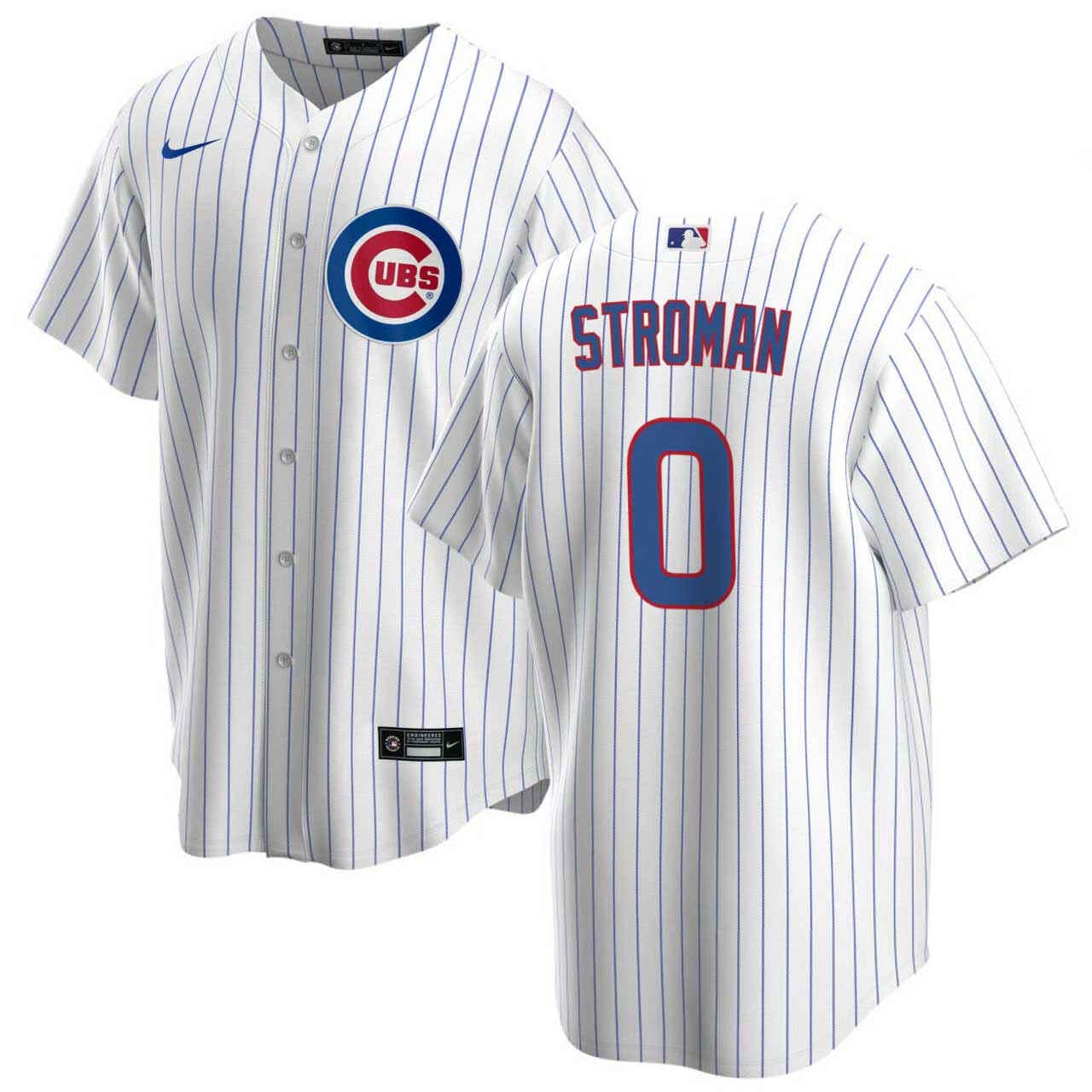 Chicago Cubs Marcus Stroman Nike Home Replica Jersey With Authentic  Lettering
