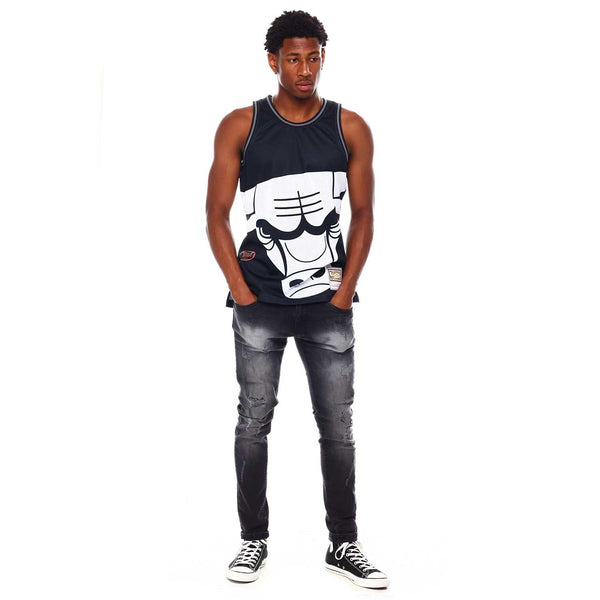 NEW ERA CHICAGO BULLS T-SHIRT SLEEVELESS 'BLACK