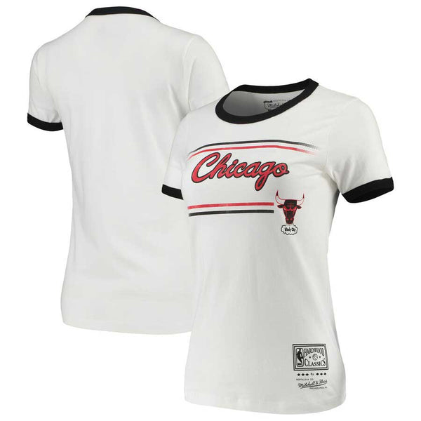 Chicago Bulls Women's Ringer T-Shirt