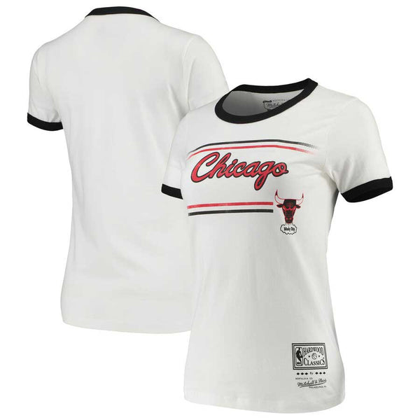 Chicago Bulls Ladies Ringer T-Shirt