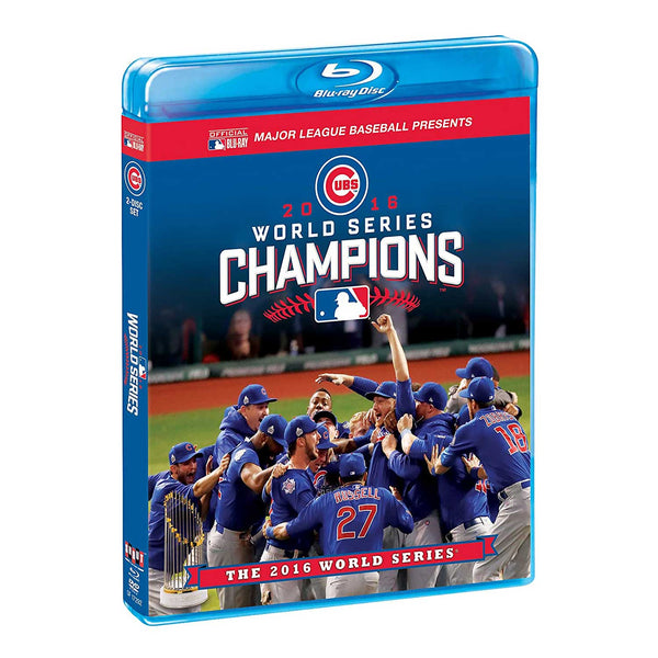 Chicago Cubs 2016 World Series Blu-Ray DVD