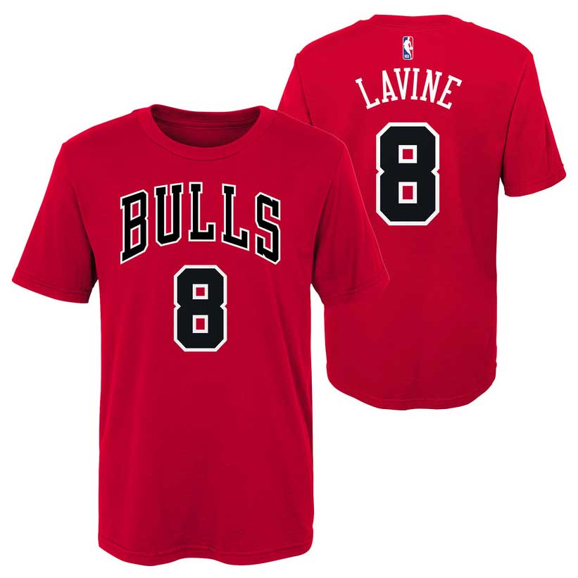 Outerstuff Chicago Bulls Zach LaVine Youth Name and Number T-Shirt - Large = 14-16