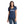 Load image into Gallery viewer, Chicago Cubs Ladies City Connect V-Neck T-Shirt
