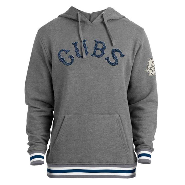 Chicago Cubs 1914 Cooperstown Bi-Blend Fleece Hooded Sweatshirt