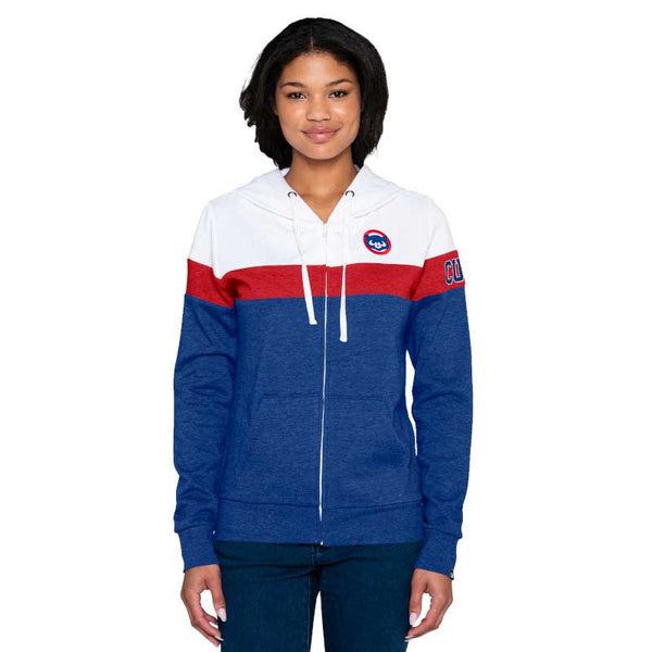 Chicago Cubs Women's 1984 Bi-Blend Fleece Full Zip Sweatshirt