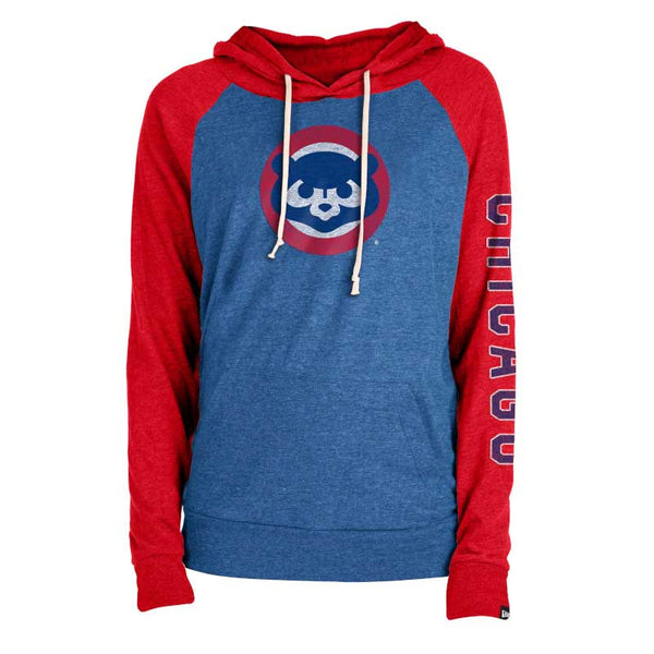 Chicago Cubs Women's 1984 Bear Bi-Blend Hooded Sweatshirt