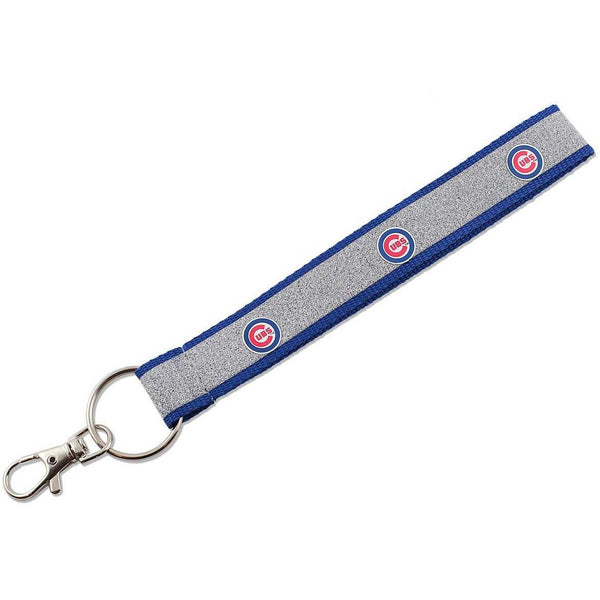 Chicago Cubs Blue Sparkle Wristlet