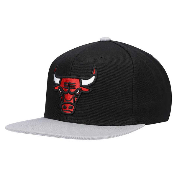 Chicago Bulls Core Basic Black & Grey Snapback