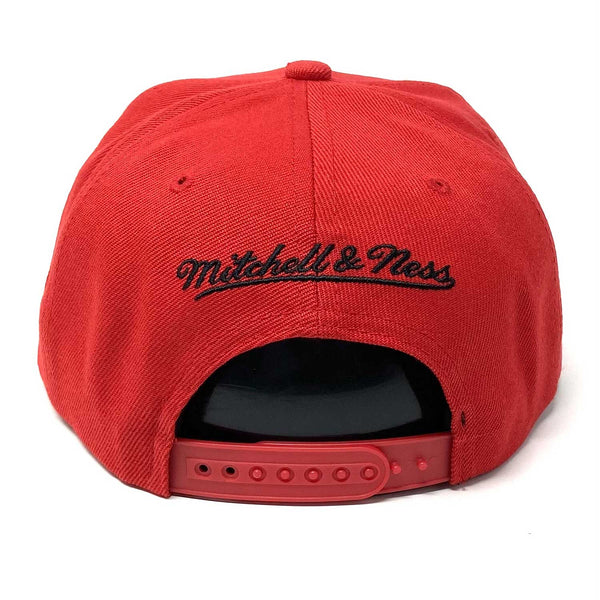 Chicago Bulls Core Basic Red & Black Snapback Cap