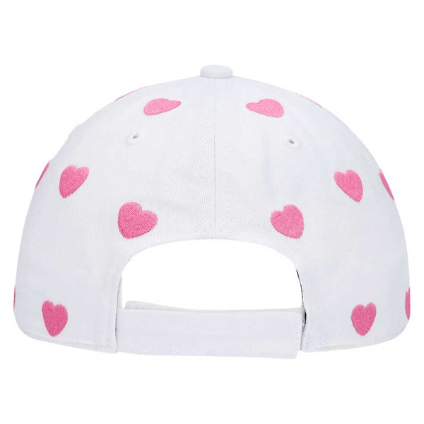 Chicago Cubs Youth Girls White Surprise Clean Up Adjustable Cap