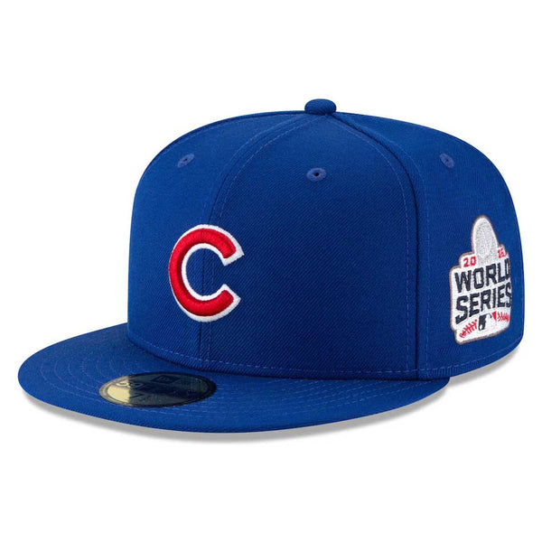 Chicago Cubs 2016 World Series Patch 59FIFTY Fitted Cap