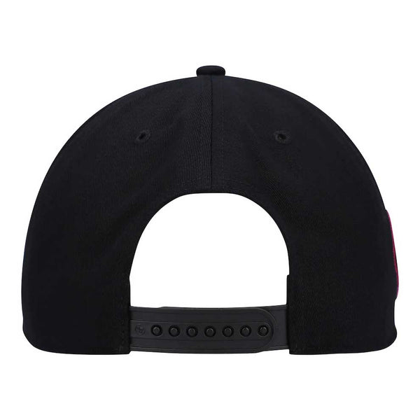 Chicago Cubs Black & Pink Crosstown Script Hitch Adjustable Cap
