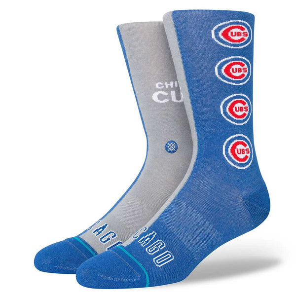 Chicago Cubs Split Crew Socks