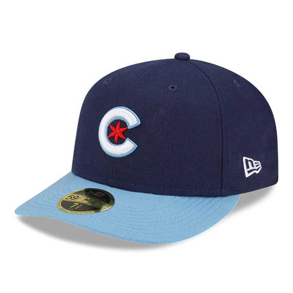 Men's New Era Royal Chicago Cubs City Connect Low Profile 59FIFTY Fitted Hat