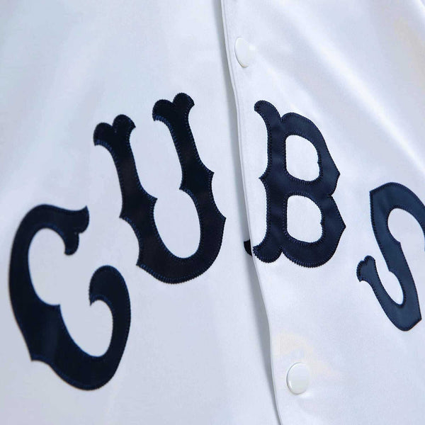 Chicago Cubs 1914 White Satin Lightweight Jacket