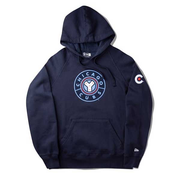 Chicago Cubs City Connect Navy Hooded Sweatshirt