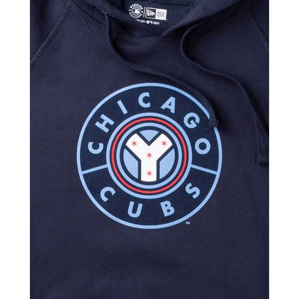 Chicago Cubs City Connect Navy Hooded Sweatshirt