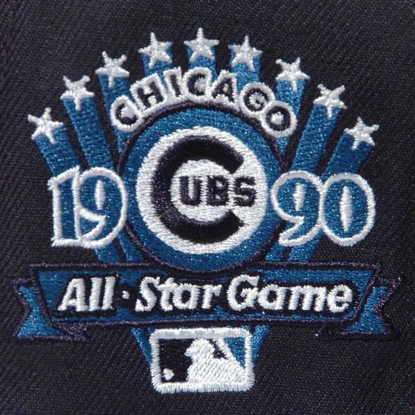 Chicago Cubs Navy Walking Bear 1990 All Star Game 59FIFTY Fitted Cap
