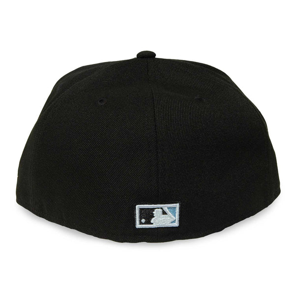 Chicago Cubs 1969 Black & Baby Blue 59FIFTY Fitted Cap
