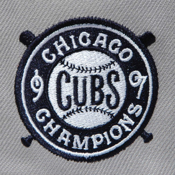 Chicago Cubs Grey 1907 Champions 59FIFTY Fitted Cap