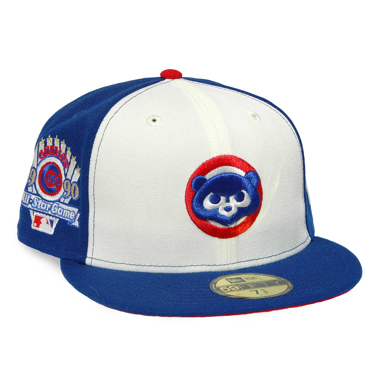 Chicago Cubs 1984 Bear w/ 1990 All Star Game Patch 59FIFTY Fitted Cap 7 1/2 = 23 1/2 in = 59.7 cm