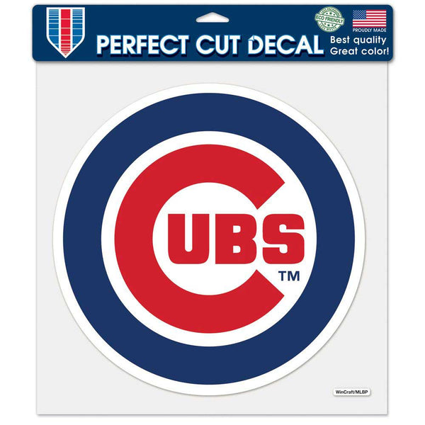 Chicago Cubs Perfect Cut Bullseye Decal