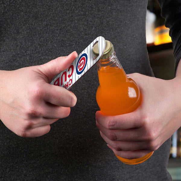 Chicago Cubs Stainless Steel Bar Key
