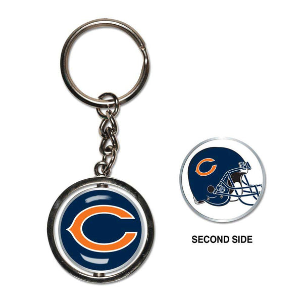Chicago Bears Spinner Keychain
